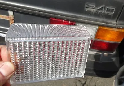 Oem Volvo 240 Sedan Passenger Right Side Back Up / Reverse Clear Tail Light Lens • $31.99