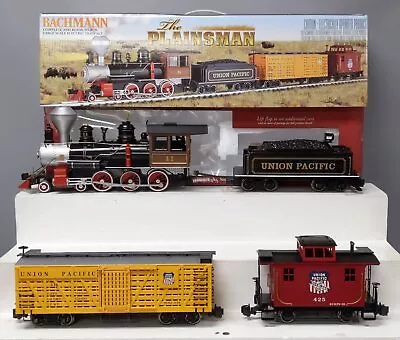 Bachmann 90078 The Plainsman G Gauge Steam Starter Train Set EX/Box • $236.10
