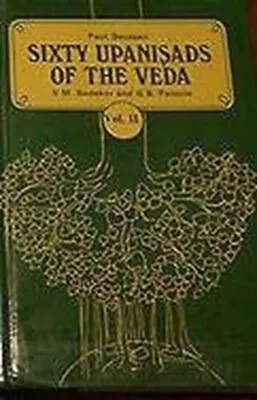 Sixty Upanisads Of The Veda Volume II [Hardcover] Paul Deussen • $22.79