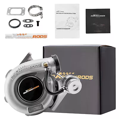 Billet Turbo T3 Com A/R .63 A/R.60 Oil Cold 3  V Band Universal Turbocharger • $351.54