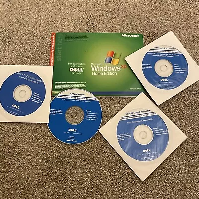 DELL System Software & WINDOWS XP Home Edition Version 2002 Microsoft Bundle • $15