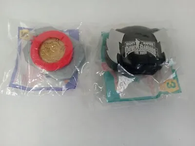 McDonalds Mighty Morphin Power Rangers The Movie Happy Meal Toy 1994 Lot Of 2 • $15