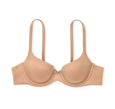 Victoria Secret BODY BY VICTORIA Lightly-Lined Demi Bra Beige Choose Your Size • $29.99