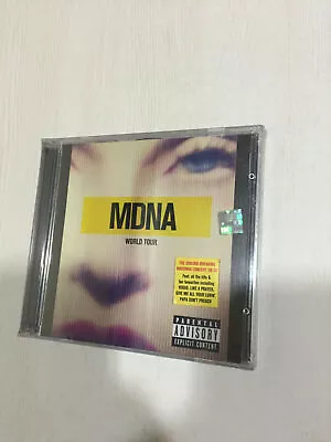 Madonna MDNA World Tour 2 CD 2013 RARE Original INDIA INDIAN Sticker Hologram • £234.47