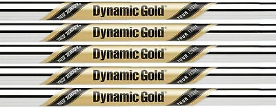 True Temper Dynamic Gold Tour Issue X100 (X-Stiff) Shafts 6-PW .355 Taper Tip • $224.95