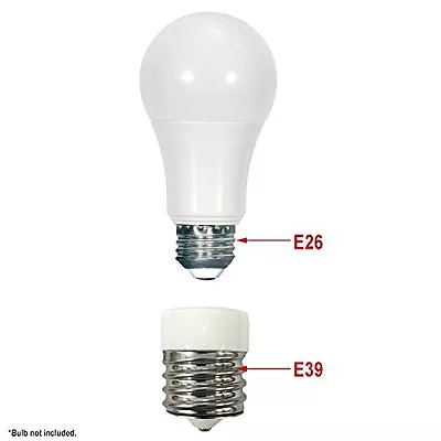 Mogul Light Bulb Socket Adapter - Standard / Medium Tomogul Base • $24