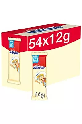 Milkybar White Chocolate Kid Bars 54 X 12 G • £19.14