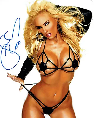 £39.99 • Buy Coco AUSTIN SIGNED Autograph Glamour Model SEXY Underwear NUDE Photo 5 AFTAL COA