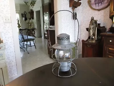 Antique The Adams And West Lake Co Rail Road Adlake-Kero Oil Lamp Lantern U.S.A • $72