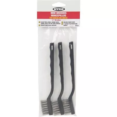 Hyde 3Pk Mini Ss Brush • $7.92