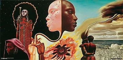 Miles Davis Bitches Brew 1970 Art Poster Album Cover Reprinted (36  X 18 ) CNS • $12.99