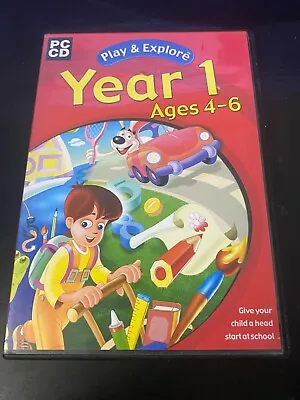 Play & Explore Year 1 (PC) Ages 4-6 PC CD-ROM  Early Learning • £2.95