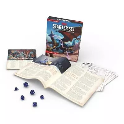 D&D Starter Set: Dragons Of Stormwreck Isle For Ages 12 Years & Physical Book • $23.62