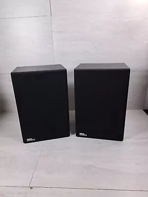 $64.69 • Buy Design Acoustics PS-55 Bookshelf Speakers Pair. BLACK Point Source Loud Speaker 