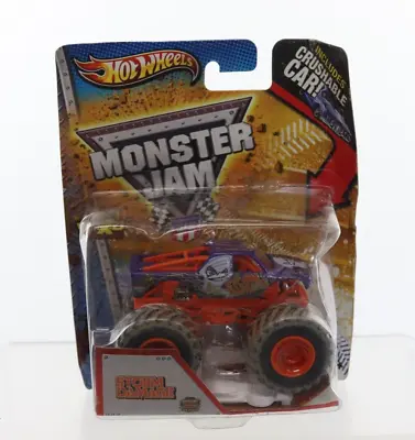 Hot Wheels Monster Jam Topps Storm Damage Mud Trucks 2012 NRFP • $9.95