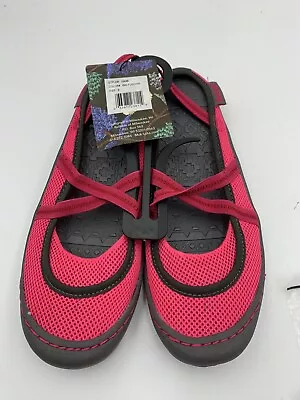 Muk Luks Womens Water Shoes Sz 9 Pink Mesh Erin Shoes Sneakers • $11.50