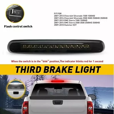 LED Third 3rd Brake Light Fr 2007-2014 Chevy Silverado GMC Sierra 1500 2500 3500 • $32.01