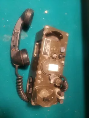 US Army Field Telephone Set TA-312/PT Vintage Military Radio Field Phone • $50