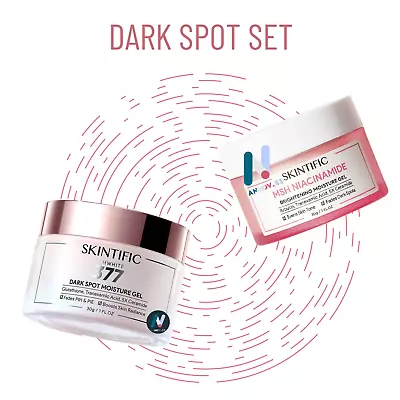 SET 2: SKINTIFIC Anti Dark Spot Symwhite 377 Moist MSH Acne Brightening Barrier • $79.44