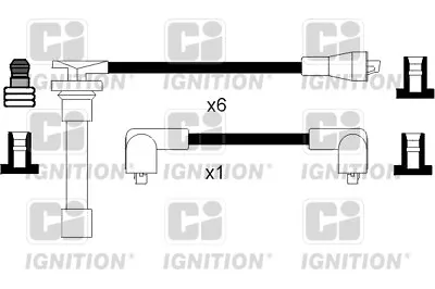 HT Leads Ignition Cables Set Fits JAGUAR XJ XJ40 3.6 86 To 89 CI DAC7811 Quality • £36.43