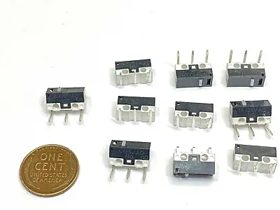 10 Piece Limit Micro Switch Mini Small KW10-z0r075 Kw10 Right Angle SPDT Pcb C50 • $9.85