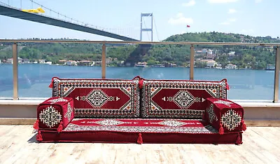 Arabic Floor Seating Reading Sofa Sofa Vintage Sofa Bed Sleeper Sofa New • $419