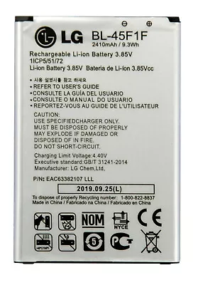 NEW OEM Battery For LG MS210 PHOENIX 3 K4 2019 FORTUNE RISIO 2 BL-45F1F Aristo • $10.49