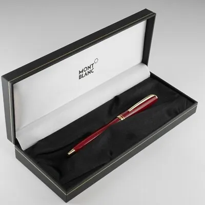 Montblanc Generation Red GT Ballpoint Pen With Box (Excellent) FREE SHIPPING • $199