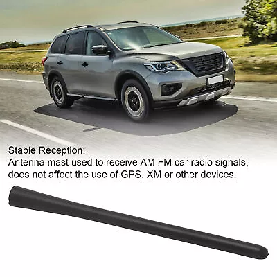 8in Car Antenna Mast Flexible Strong Resilience Rubber Aging Resistant For Pat⁺ • $12.89