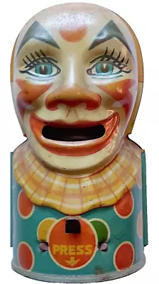 Clown Bank Freaky Everything Works Est 1950 CJ Chein Original 5  High • $45.99