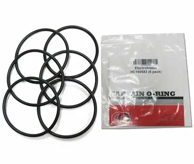 $13.59 • Buy Captain O-Ring - Replacement Electro Freeze HC160583 O-Rings (6 Pack)