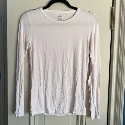 Majestic Paris By Neiman Marcus Pink Long Sleeve T-Shirt Soft Touch Size 3/large • $70