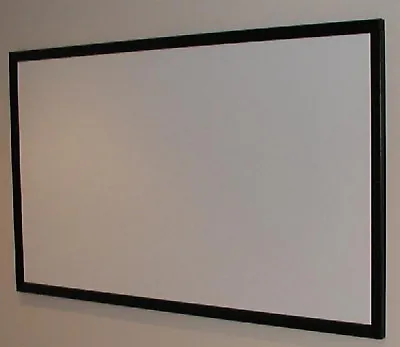 130  USA Made Projector Projection Screen Material + Plans To Build A DIY Frame! • $129.79