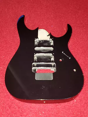 Ibanez RG470 Black Guitar Body W/ Tremolo Bushings • $125