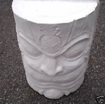 1/2 Tiki Log Plastic Concrete Plaster Mold Tiki Leg Tabletop Statue 13 X10 X4.5  • $89.95