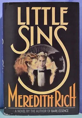 Little Sins By Meredith Rich 1985 Book Club Ed Hardback Dust Jacket 407 Pages • $4.90