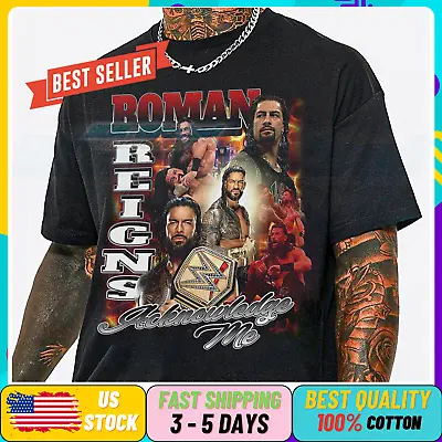 HOT Roman Reigns Tee Shirt Freakin Wrestler 100% Cotton TEE T-SHIRT S-5XL • $22.99