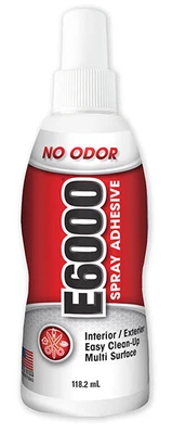 £15.16 • Buy E6000 SPPRAY ADHESIVE Glue 118.2ml - Multi-Surface - Latex Based - No Odour