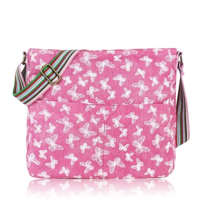 £11.49 • Buy Womens Stylish Butterfly Print Cross Body Bag Girls Shoulder Bag Ladies Handbag