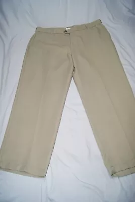 Izod Golf Pants Men's 40x30 Beige Flat Front • $19.74