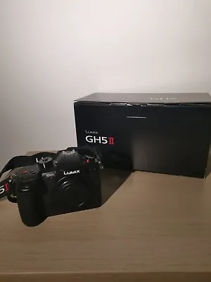 Panasonic Lumix GH5ii Boxed With Smallrig Cage Low Shutter Excellent Condition • £799