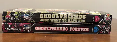 Lot Of 2 Monster High Paperback Books Ghoulfriends Forever Just Want To Have Fun • $9.49