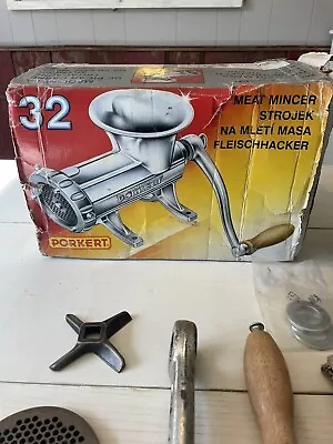 Porkert Meat Grinder And Mincer 32 • $200