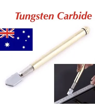 Glass Cutter Tungsten Carbide 3-12mm Cutting Wheel Blade Oil Feed Tool Glazing • $5.90