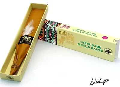 Native Soul White Sage & Palo Santo Incense Smudge Sticks FREE P&P UK SELLER • £2.61