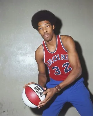 Virginia Squires JULIUS Dr. J ERVING Glossy 8x10 Photo ABA Basketball Print • $5.49