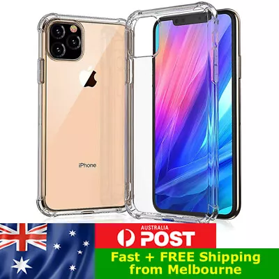 $3.95 • Buy Shockproof Cover Clear Case For IPhone 6s 7 8 X XS XR 11 12 13 Plus Pro Max Mini