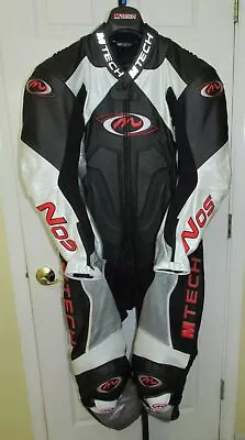 $35 • Buy 1pc 1-pc 1 Piece Motorcycle  Leather Suit, M-Tech Italy