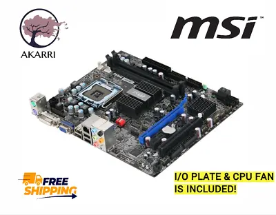 MSI Micro-Star G41M-S03 MS-7592 Motherboard Socket 775 System Board • £18.49