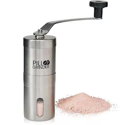 Pill Crusher - Stainless Steel Pill Grinder - Large Capacity Pill Splitter - ... • $33.23